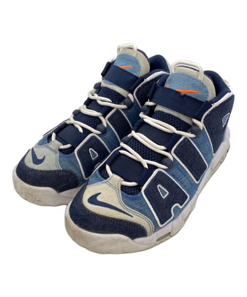 NIKE（ナイキ）NIKE (ナイキ) AIR MORE UPTEMPO 96 QS（エアモアアップテンポ 96 クイックストライク） インディゴ サイズ:26の古着・服飾アイテム