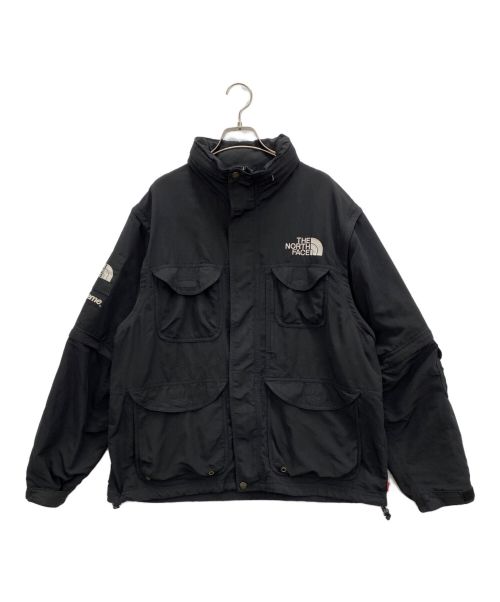 THE NORTH FACE（ザ ノース フェイス）THE NORTH FACE (ザ ノース フェイス) SUPREME (シュプリーム) Trekking Convertible Jacket（トレッキングコンバーチブルジャケット） ブラック サイズ:Lの古着・服飾アイテム