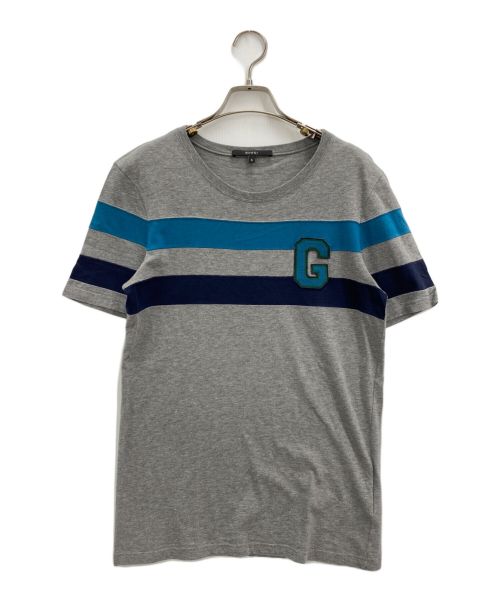 GUCCI（グッチ）GUCCI (グッチ) Tシャツ グレー サイズ:Sの古着・服飾アイテム