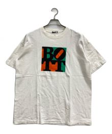 BoTT×WISM（ボット×ウィズム）の古着「WISM別注ロゴTシャツ」｜ホワイト