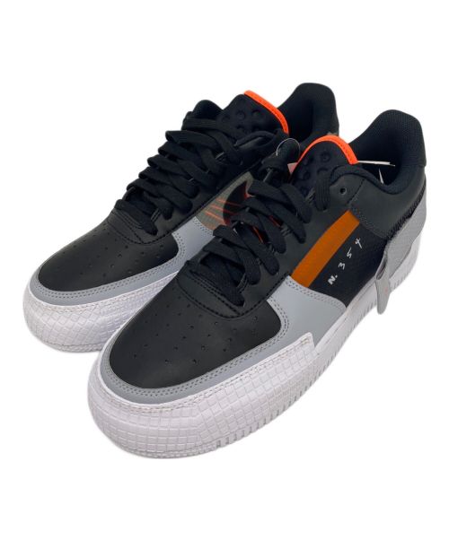 NIKE（ナイキ）NIKE (ナイキ) NIKE AIR FORCE 1 TYPE BLACK HYPER CRIMSON(ナイキ エアフォース タイプ ブラック ハイパー クリムゾン) ブラック サイズ:27.5の古着・服飾アイテム