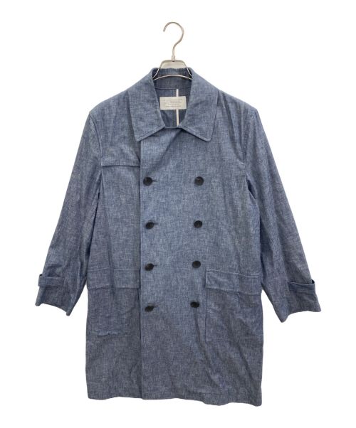 KURO（クロ）KURO (クロ) トレンチコート ブルー サイズ:1の古着・服飾アイテム