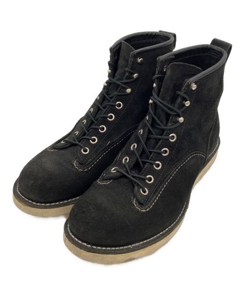 RED WING（レッドウィング）RED WING (レッドウィング) ブーツ 6-INCH LINEMAN（6インチ ラインマン） ブラック サイズ:27の古着・服飾アイテム