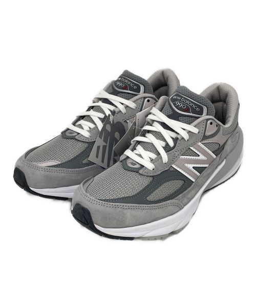 NEW BALANCE（ニューバランス）NEW BALANCE (ニューバランス) 990 v6 GL6 グレー サイズ:25.5 未使用品の古着・服飾アイテム