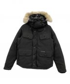 CANADA GOOSEカナダグース）の古着「ダウンジャケット　RUSSELL PARKA(ラッセルパーカ)」｜ブラック