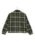 stussy (ステューシー) Shadow Plaid Sherpa Zip Shirt グリーン サイズ:XL：16000円