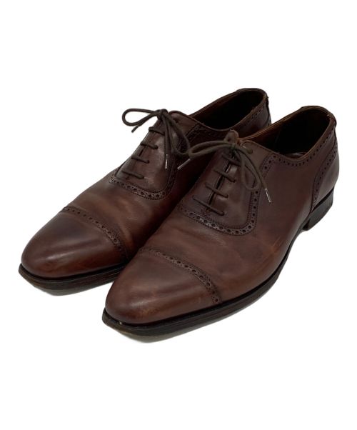 Crockett & Jones（クロケット＆ジョーンズ）Crockett & Jones (クロケット＆ジョーンズ) ドレスシューズ ブラウン サイズ:8 1/2Dの古着・服飾アイテム