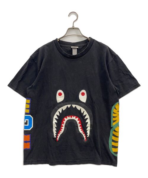 A BATHING APE（アベイシングエイプ）A BATHING APE (アベイシングエイプ) カットソー ブラック サイズ:Lの古着・服飾アイテム