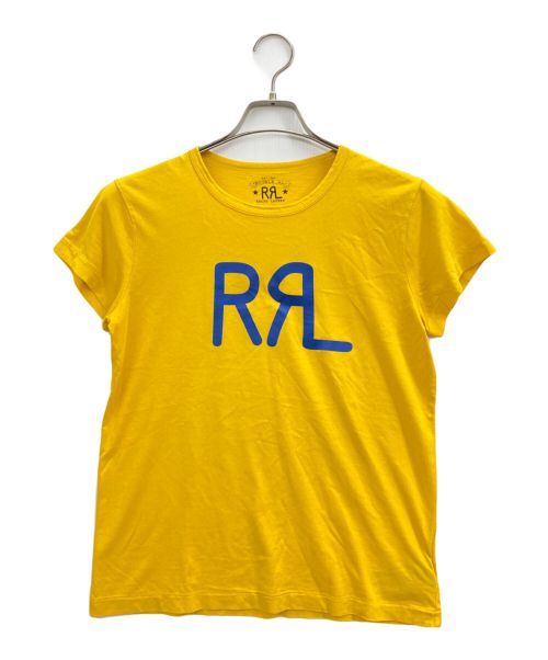 RRL（ダブルアールエル）RRL (ダブルアールエル) ロゴTシャツ イエロー サイズ:2の古着・服飾アイテム