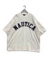 NAUTICA（ノーティカ）の古着「アーチロゴ ショートスリーブ Tシャツ」｜ホワイト