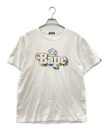 A BATHING APE（アベイシングエイプ）の古着「Tシャツ」｜ホワイト