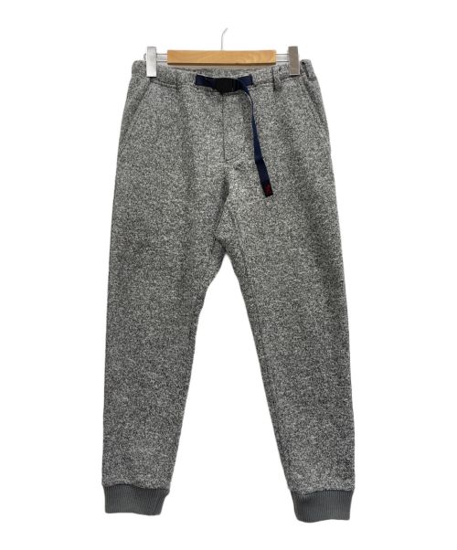 GRAMICCI（グラミチ）GRAMICCI (グラミチ) BONDING KNIT FLEECE NARROW RIB PANTS()ボンディングニットフリースナローリブパンツ) グレー サイズ:Mの古着・服飾アイテム