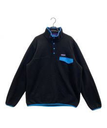 Patagonia（パタゴニア）の古着「シンチラスナップフリースジャケット」｜ブラック