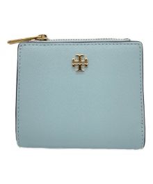 TORY BURCH（トリーバーチ）の古着「2つ折り財布」｜スカイブルー