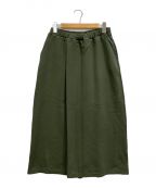 THE NORTH FACEザ ノース フェイス）の古着「Stretch Field Wrap Skirt（ストレッチフィールドスカート）」｜ダークグリーン