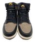 中古・古着 NIKE (ナイキ) AIR JORDAN 1 RETRO HIGH OG（エア ジョーダン 1 レトロ ハイ オリジナル） ブラウン×ブラック サイズ:27 未使用品：33000円