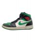 NIKE (ナイキ) AIR JORDAN 1 MID（エアジョーダン1 ミッド） ブラック×グリーン サイズ:27：11000円