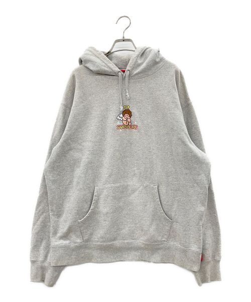 SUPREME（シュプリーム）SUPREME (シュプリーム) Angel Hooded Sweatshirt グレー サイズ:Mの古着・服飾アイテム