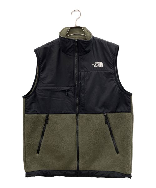 THE NORTH FACE（ザ ノース フェイス）THE NORTH FACE (ザ ノース フェイス) ベスト カーキ×ブラック サイズ:Mの古着・服飾アイテム