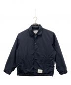 WTAPSダブルタップス）の古着「CHIEF / JACKET / NYLON. WEATHER. SIGN」｜ブラック