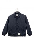 WTAPSダブルタップス）の古着「CHIEF / JACKET / NYLON. WEATHER. SIGN」｜ブラック