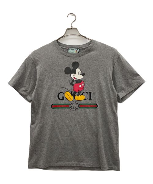 GUCCI（グッチ）GUCCI (グッチ) DISNEY (ディズニー) Tシャツ グレー サイズ:Sの古着・服飾アイテム