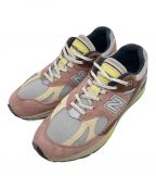 NEW BALANCEニューバランス）の古着「New Balance U991MG2 TAUPE（ニューバランス U991MG2）」｜ピンク