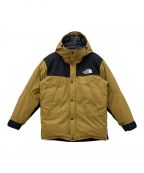 THE NORTH FACEザ ノース フェイス）の古着「Mountain Down Jacket（マウンテンダウンジャケット）」｜ベージュ×ブラック