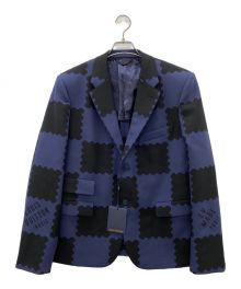 LOUIS VUITTON×NIGO（ルイ ヴィトン×二ゴー）の古着「Giant Damie Jacket（ジャイアントダミエジャケット）」｜ネイビー