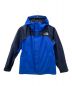 THE NORTH FACE（ザ ノース フェイス）の古着「MOUNTAIN JACKET（マウンテンジャケット）」｜ブラック×ブルー