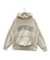 SUPREME（シュプリーム）の古着「Big Stitch Hooded Sweatshirt（ビッグステッチ スウェットパーカー）」｜アイボリー