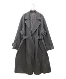 stein（シュタイン）の古着「OVERSIZED LESS COAT（オーバーサイズレスコート）」｜グレー