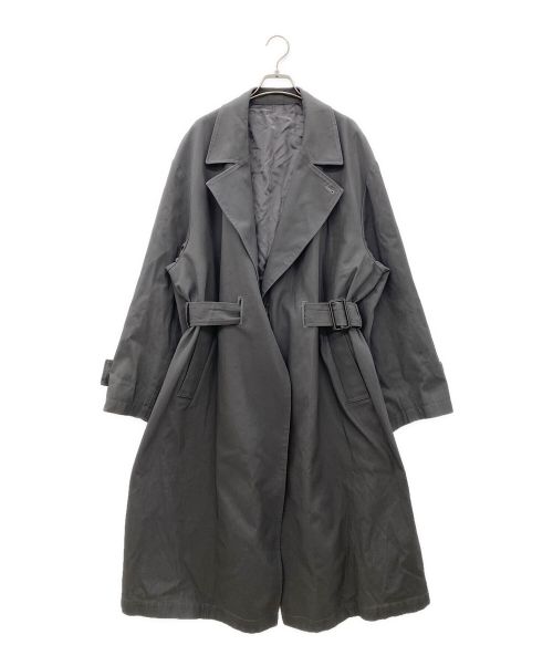 stein（シュタイン）stein (シュタイン) OVERSIZED LESS COAT（オーバーサイズレスコート） グレー サイズ:Ｓの古着・服飾アイテム