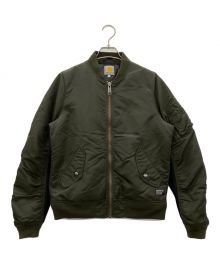 CarHartt（カーハート）の古着「ASHTON BOMBER JACKET」｜グリーン