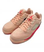 NIKEナイキ）の古着「Women's Air Jordan 5 Low（ウィメンズ　エアジョーダン 5 ロー）」｜ピンク