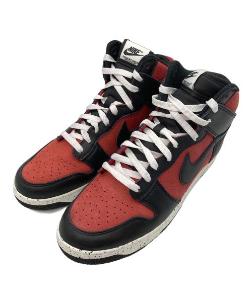 UNDERCOVER（アンダーカバー）UNDERCOVER (アンダーカバー) NIKE (ナイキ) DUNK HIGH 1985 レッド×ブラック サイズ:27㎝の古着・服飾アイテム