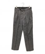 Needlesニードルズ）の古着「TUCKED S/T TROUSER-POLY HOUNDSTOOTH」｜グレー