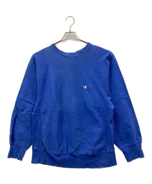 Champion（チャンピオン）Champion (チャンピオン) 80’Sリバースウィーブスウェット ブルー サイズ:LARGEの古着・服飾アイテム