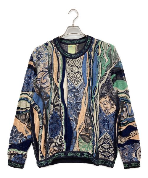 COOGI Classic（クージー）COOGI Classic (クージー) シルク3Dニット グリーン サイズ:Sの古着・服飾アイテム