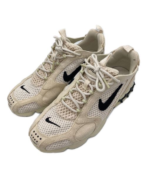 NIKE（ナイキ）NIKE (ナイキ) stussy (ステューシー) AIR ZOOM SPIRIDON CG2 / STUSSY アイボリー サイズ:27.5㎝の古着・服飾アイテム