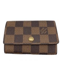 LOUIS VUITTON（ルイ ヴィトン）の古着「LOUIS VUITTON　ダミエ　キーケース6連」｜ブラウン