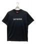 SUPREME（シュプリーム）の古着「Supreme　はんそでTシャツ」｜ブラック