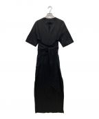 Mame Kurogouchiマメクロゴウチ）の古着「Suvin Cotton Jersey Dress」｜ブラック