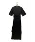 Mame Kurogouchi (マメクロゴウチ) Suvin Cotton Jersey Dress ブラック サイズ:1：20000円