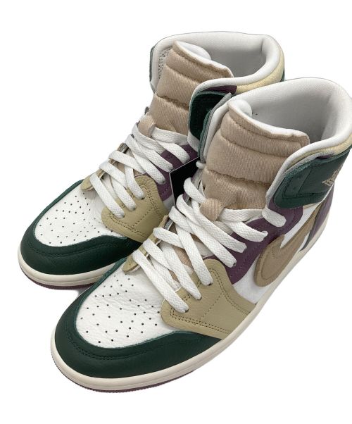 NIKE（ナイキ）NIKE (ナイキ) Air Jordan 1 High MM ホワイト×グリーン サイズ:27.5cm 未使用品の古着・服飾アイテム