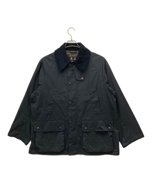 Barbour（バブアー）Barbour (バブアー) ピーチスキン コットン ブルゾン ネイビー サイズ:SIZE40の古着・服飾アイテム