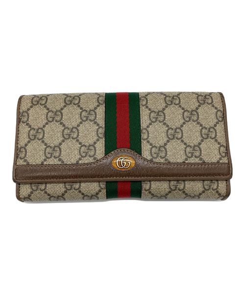 GUCCI（グッチ）GUCCI (グッチ) 〔オフィディア〕GG チェーンウォレットの古着・服飾アイテム