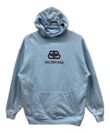 BALENCIAGA（バレンシアガ）の古着「プルオーバーパーカー」｜ブルー