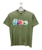 SUPREMEシュプリーム）の古着「WATER COLOR TEE」｜グリーン