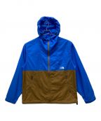 THE NORTH FACEザ ノース フェイス）の古着「コンパクトジャケット」｜ブルー×ブラウン